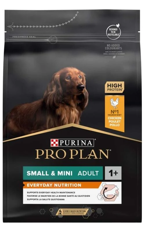 Pro Plan Everyday Nutrition Adult Small/Mini - Hondenvoer - Kip - 3 kg Pro Plan Everyday Nutrition Adult Small/Mini - Hondenvoer - Kip - 3 kg